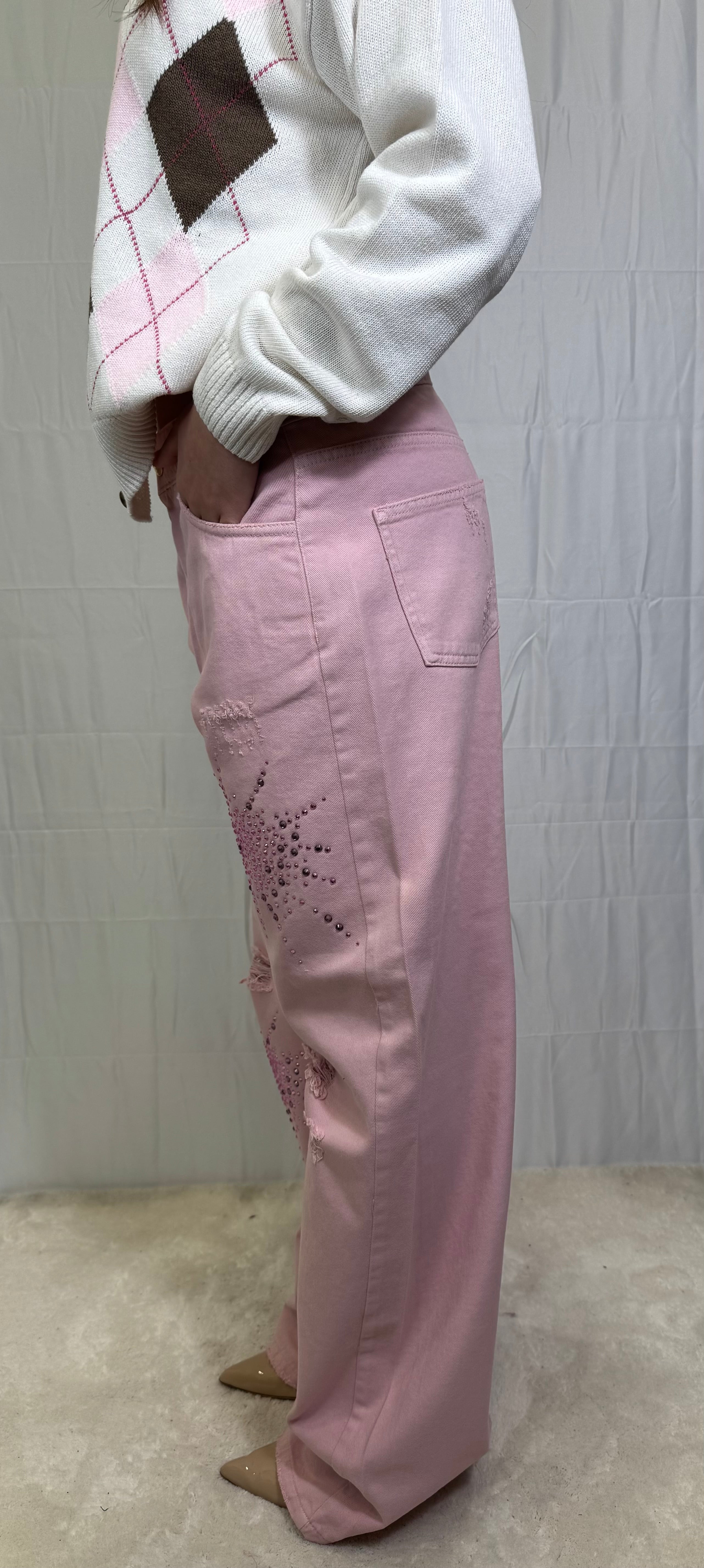 Denim Clarissa Pink