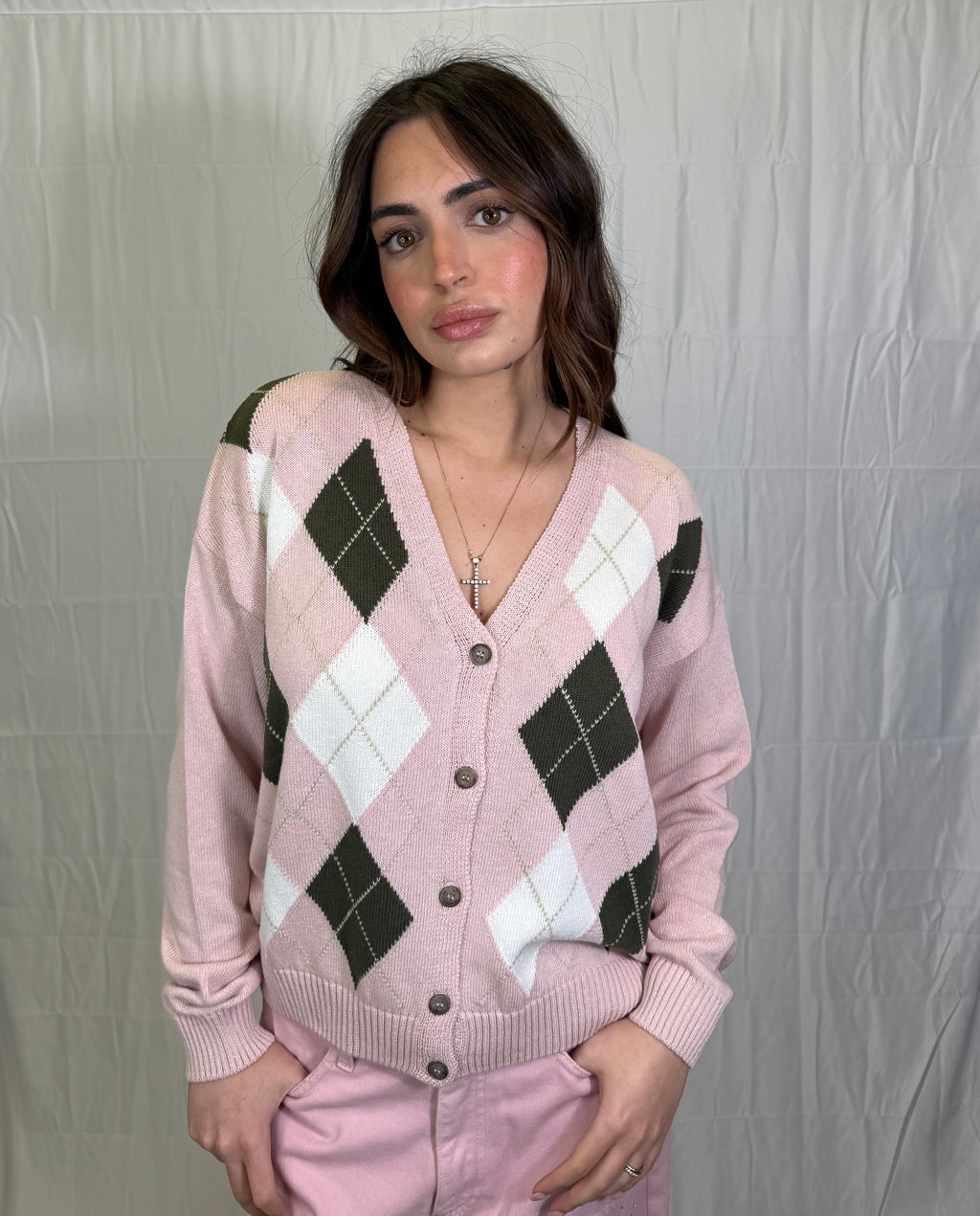 Cardigan Joy Pink