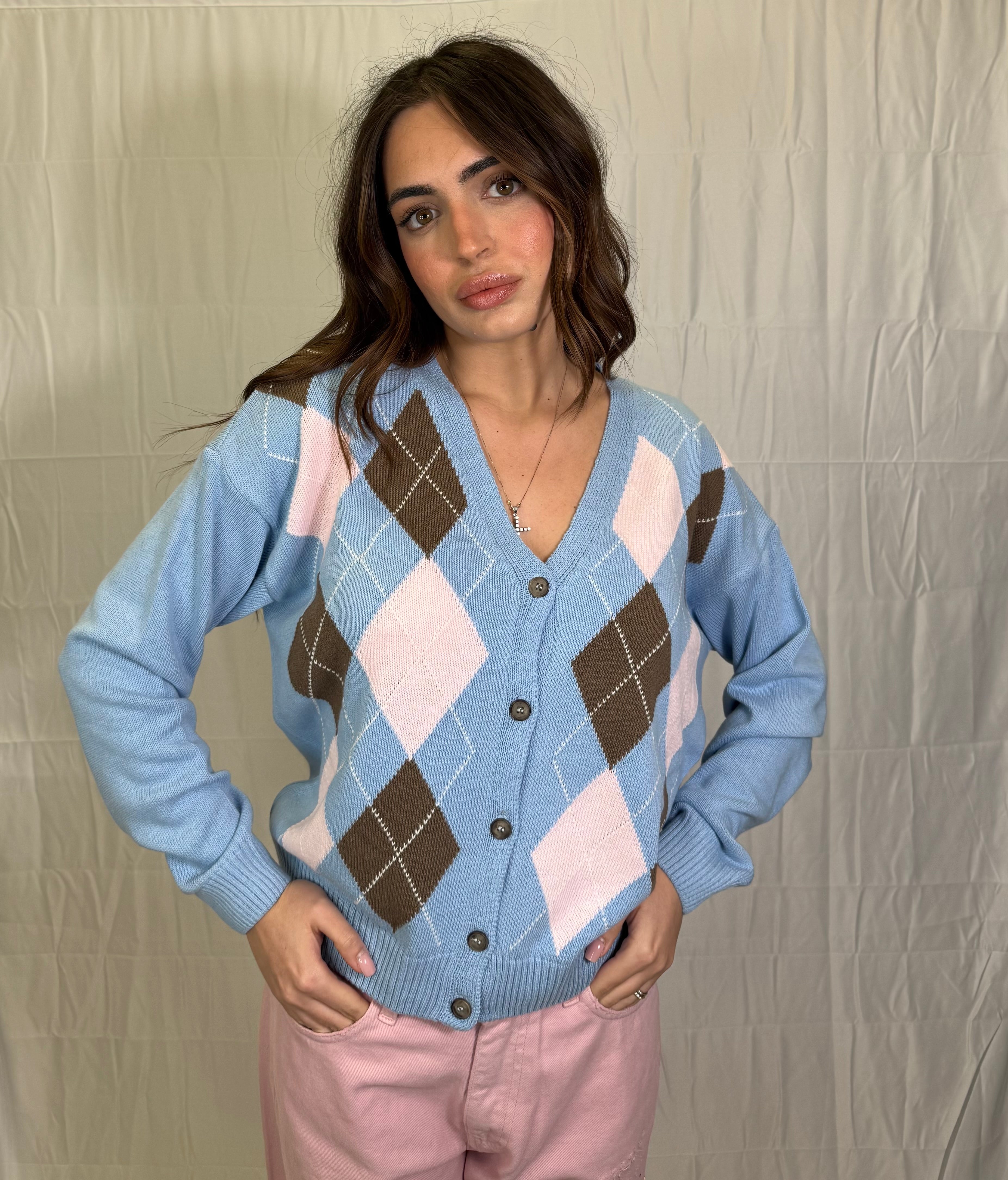 Cardigan Joy Sky