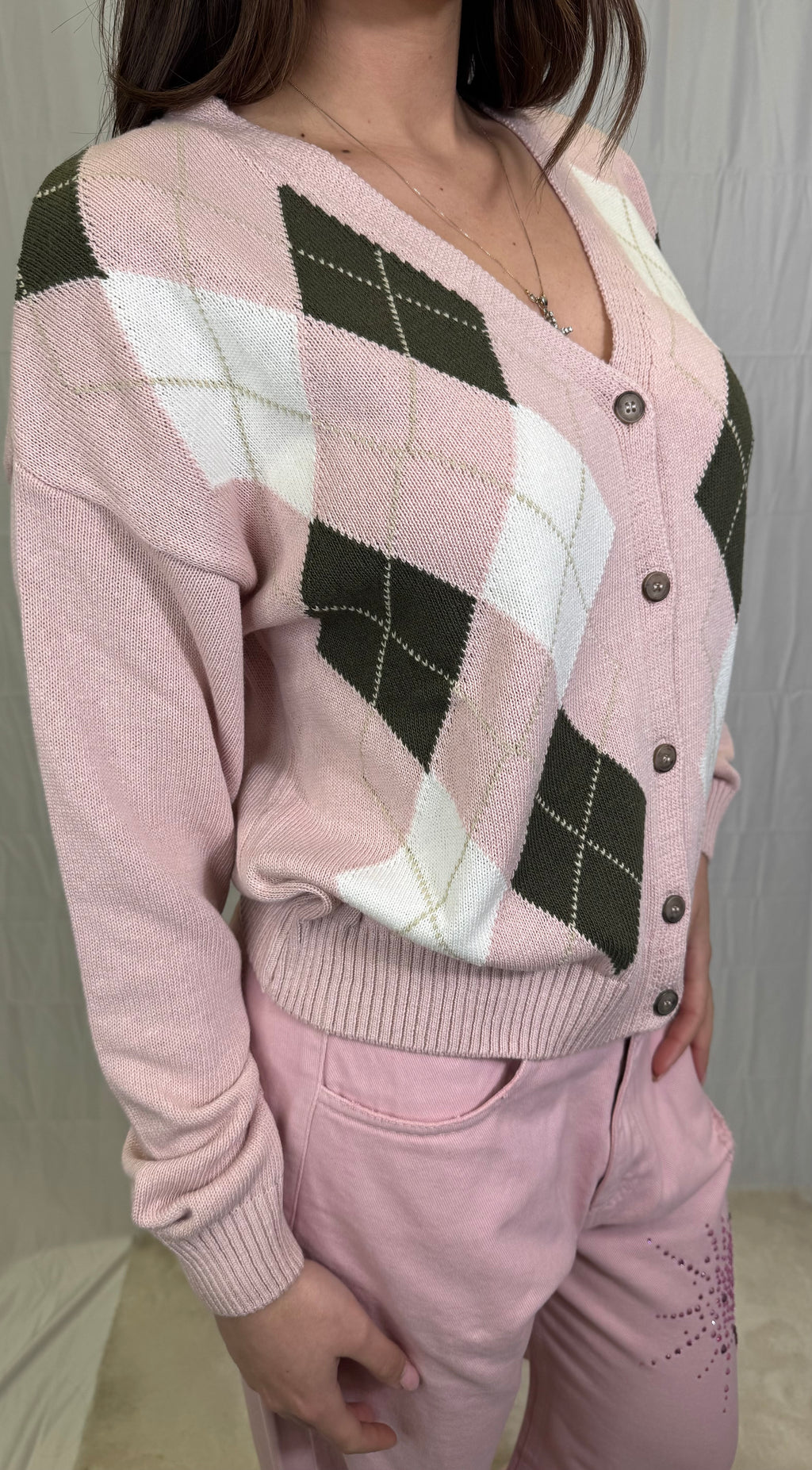 Cardigan Joy Pink