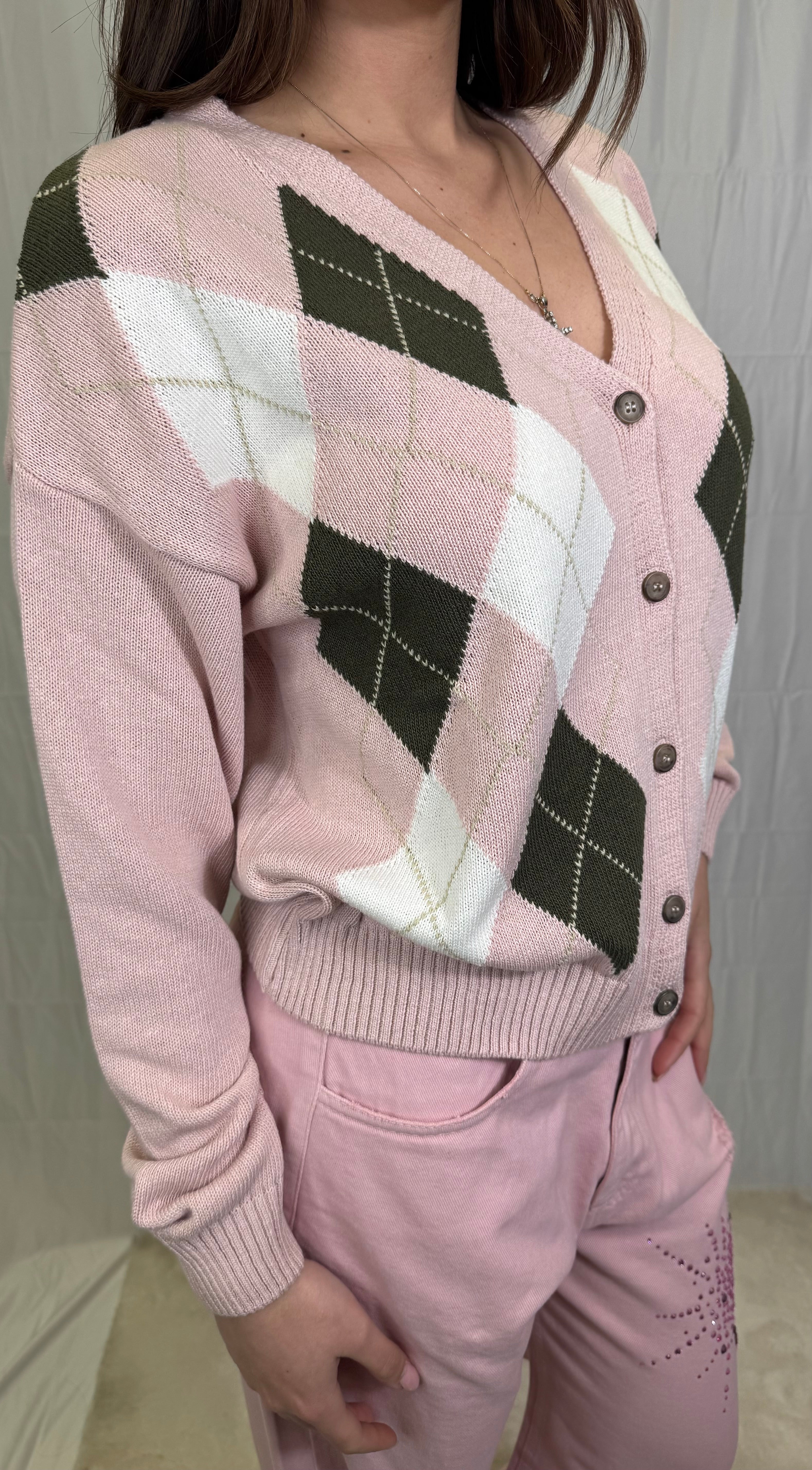 Cardigan Joy Pink