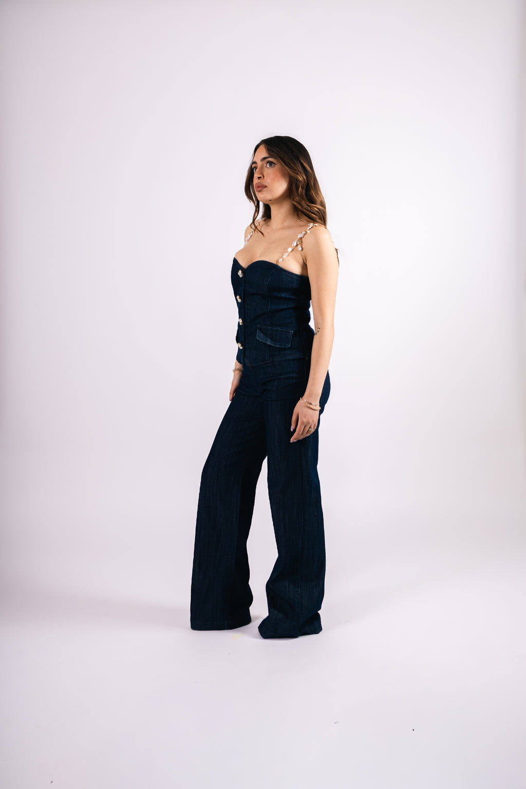 Pantalone Denim Chic