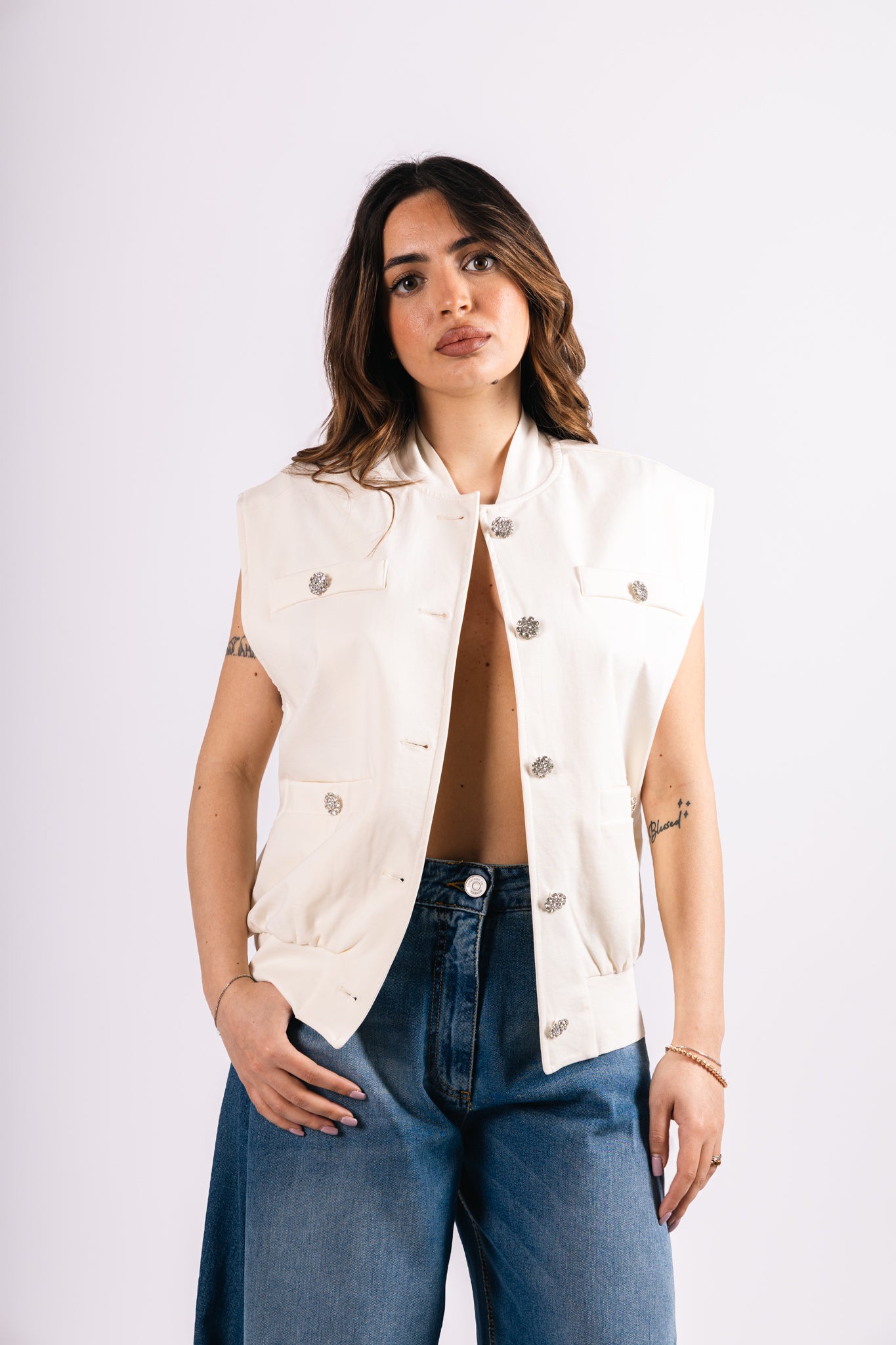 Gilet Ludo white